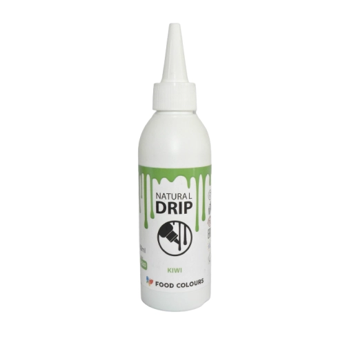 Polewa Czekoladowa Drip Sos Na Tort Deser Monoporcje ZIELONY Kiwi 100ml